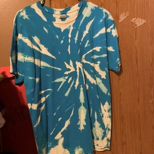 Self reverse tie dyed t-shirt